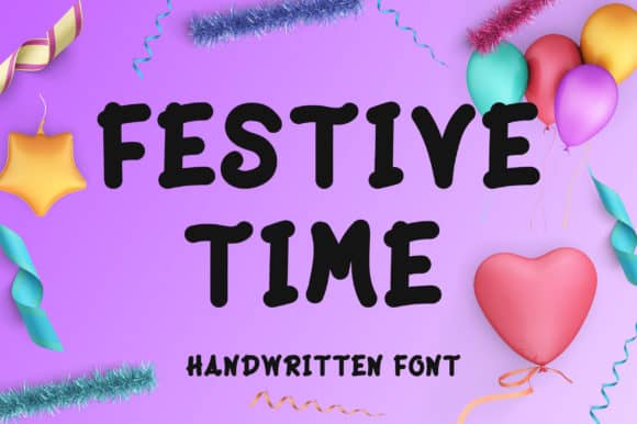 Festive Time Font