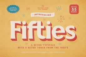 Fifties Typeface Font