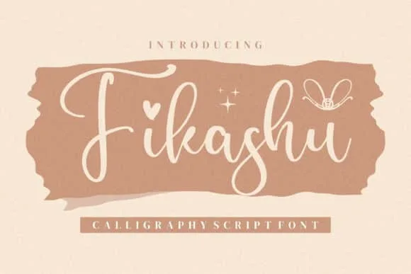 Fikashu Font