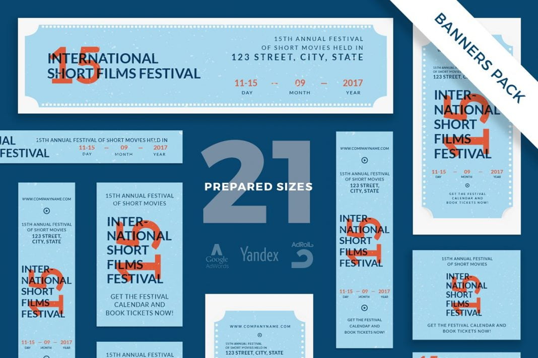 Film Festival Banner Pack
