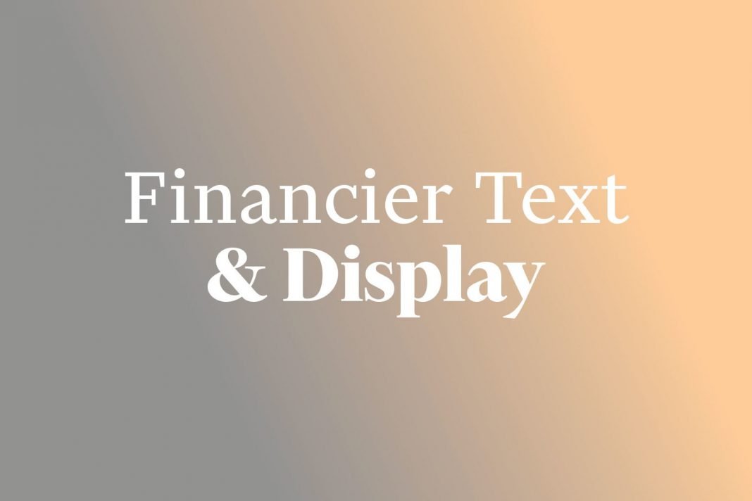 Financier Font