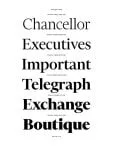 Financier Font