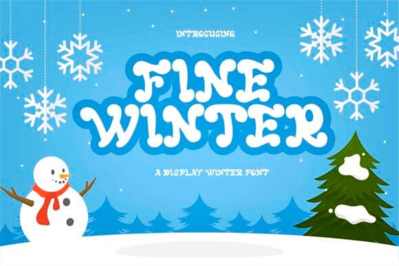 Fine Winter Font