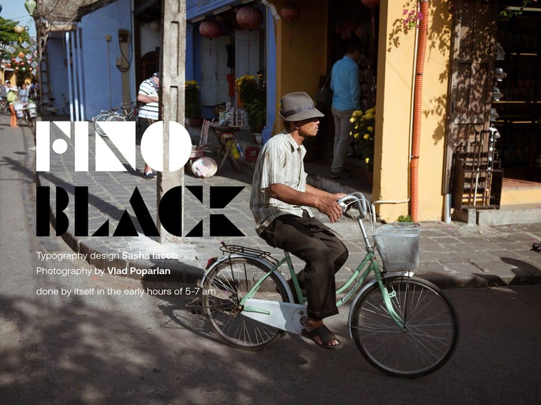 Fino Black - Display Typeface Font