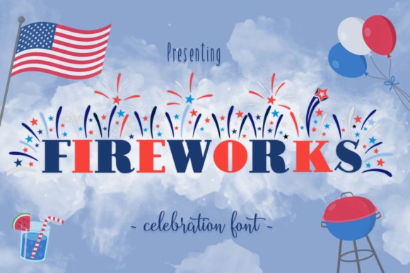 Fireworks Font