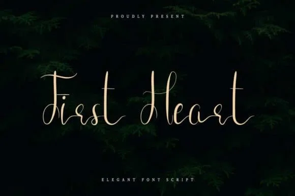 First Heart Font