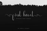 First Heart Font