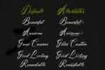 Firsthand Calligraphy Font