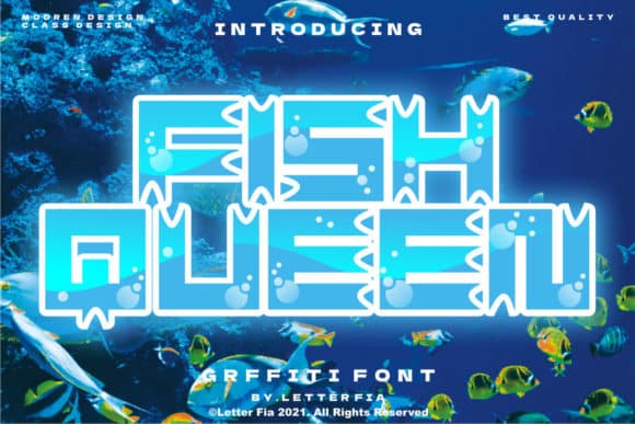 Fish Queen Font