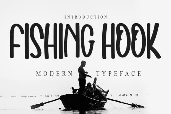 Fishing Hook Font