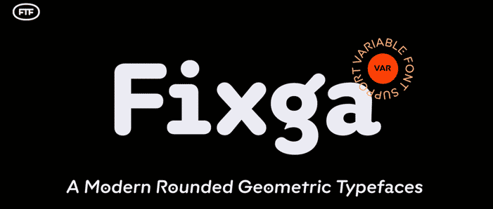 Fixga Font Family