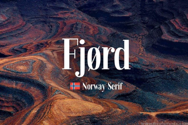 Fjørd Font Free Downlaod