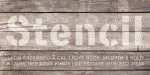 Flamante Stencil Font