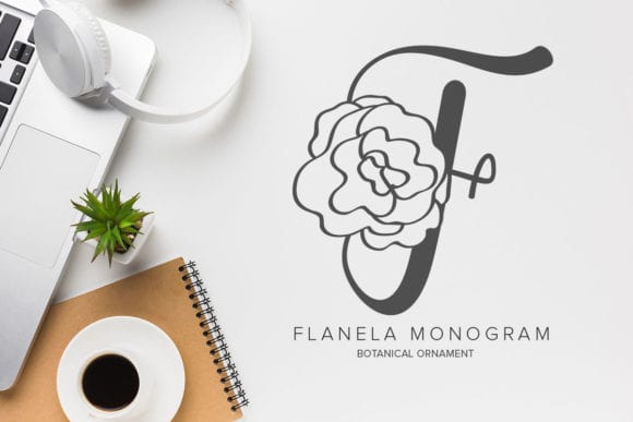 Flanela Monogram Font