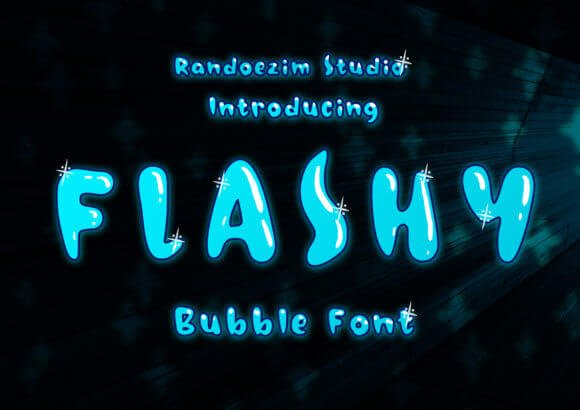 Flashy Font