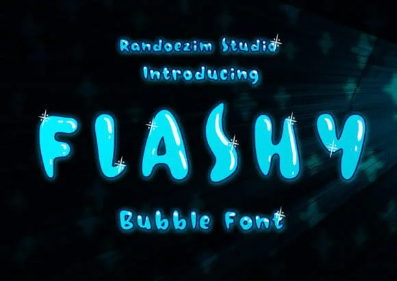 Flashy Font