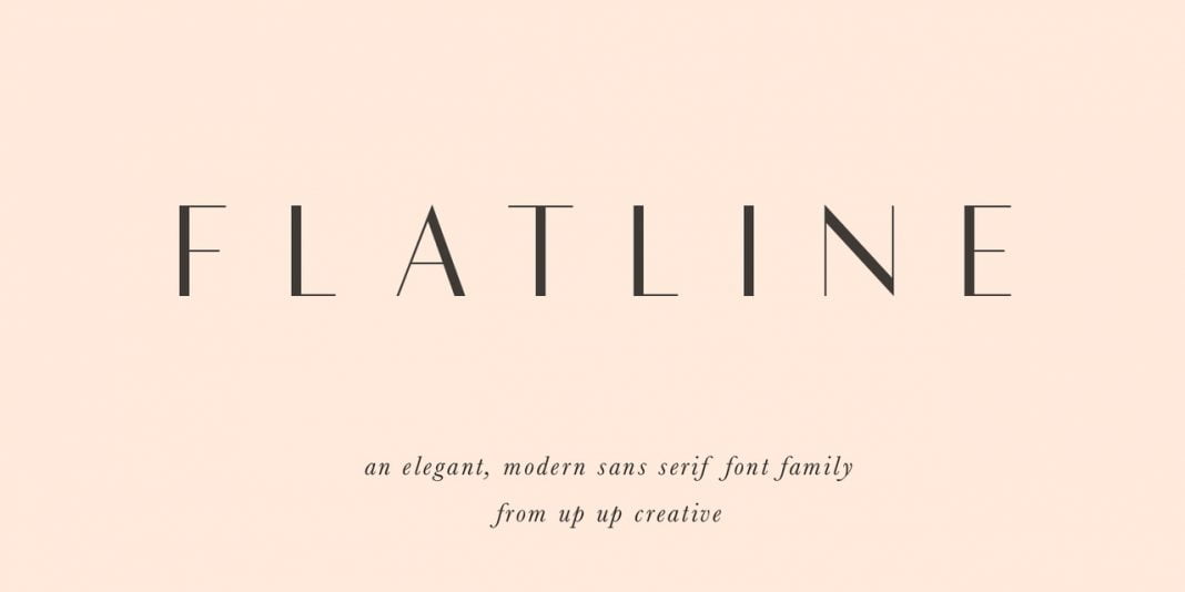 Flatline Font