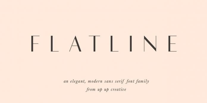 Flatline Font