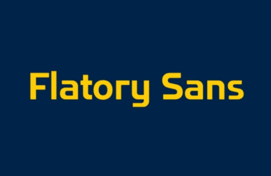 Flatory Sans Font