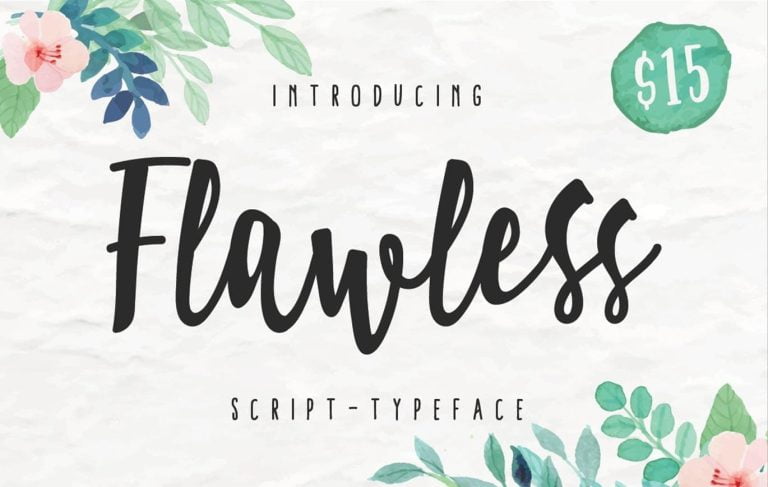 Flawless Script Font Free Download