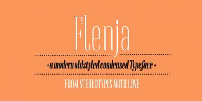 Flenja Font