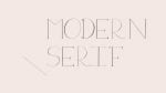 Flora Serif - Hand Lettered Uppercase Serif Font