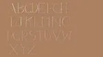 Flora Serif - Hand Lettered Uppercase Serif Font