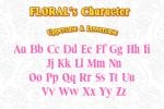 Floral Serif Font