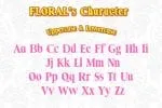 Floral Serif Font