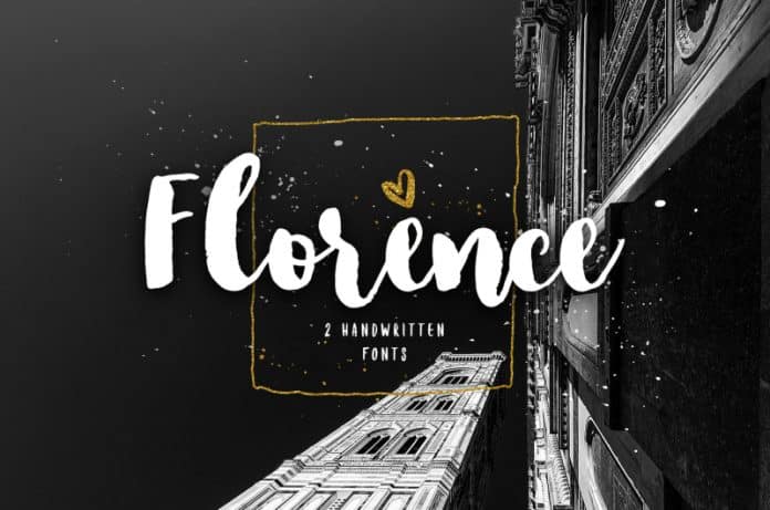 Florence Brush Font