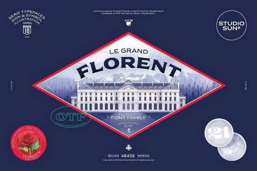 Florent - Font Family
