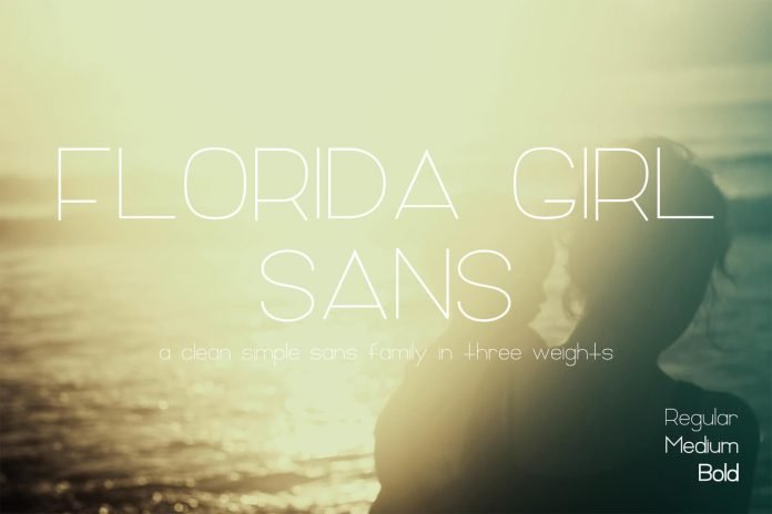Florida Girl Sans Font