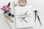 Flourish Monogram Font