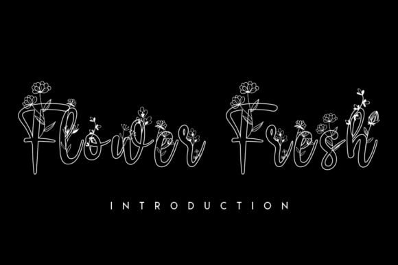 Flower Fresh Font