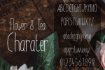 Flower & Tea Font