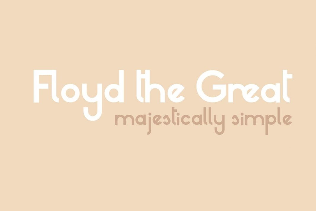 Floyd the Great - Multilingual Sans Font