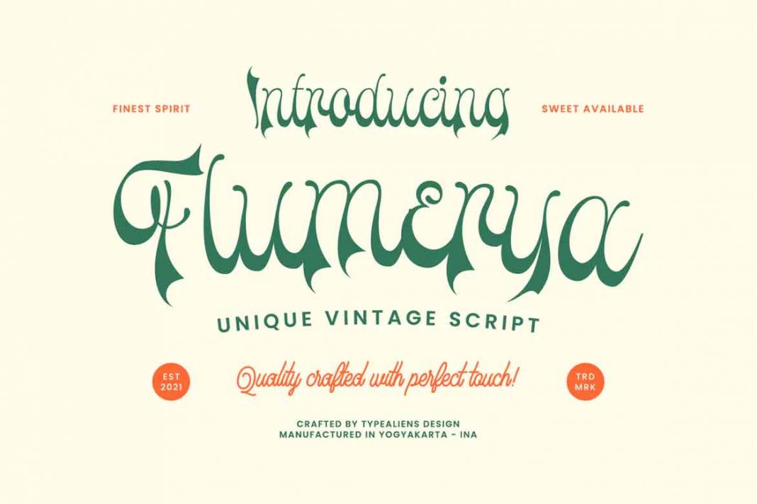 Flumerya Font