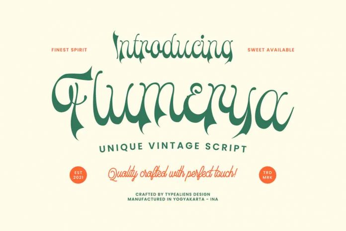 Flumerya Font