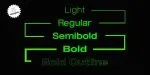 Fluro Font