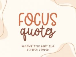 Focus Quotes Duo Font