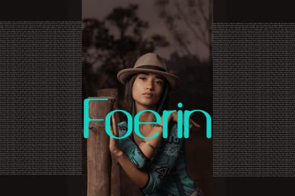 Foerin Typeface Font