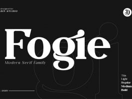 Fogie Serif Family Font