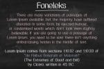 Foneleks Font