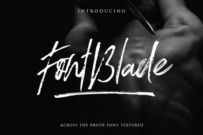FontBlade Brush Font