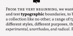 FontFont Tisa Font Family