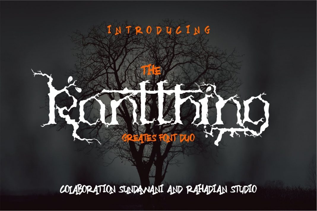Fontbundles – The Ranthing Font
