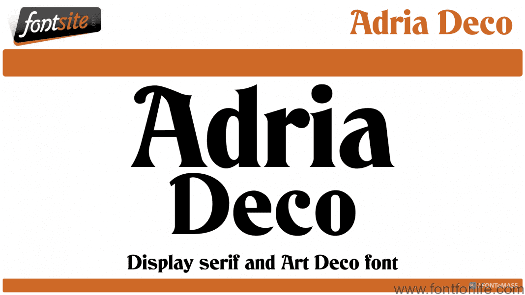 Adria Deco Font