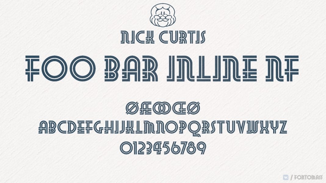Foo Bar Inline NF Font