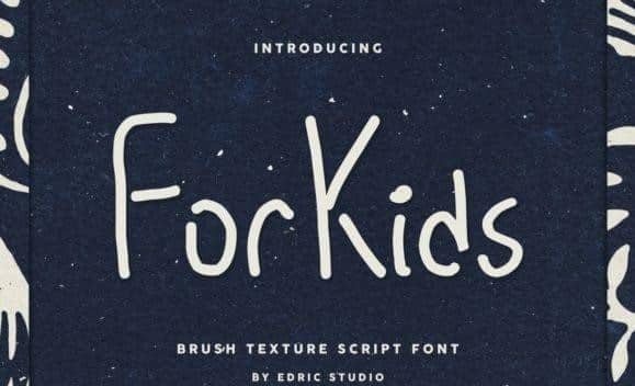 For Kids Font