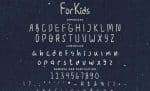 For Kids Font
